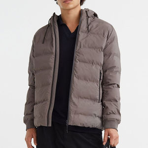 Veste d'hiver pour homme respirante, coupe-vent, matelassée, col montant, avec logo personnalisé, tendance et chaude - Product Image 6