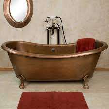 Baignoire en cuivre pur de haute qualité, artisanale, élément de salle de bain de luxe au design intemporel pour villas, hôtels et design d'intérieur - Product Image 4
