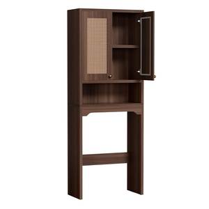 Meuble de rangement pour toilettes en teck scandinave - Product Image 2