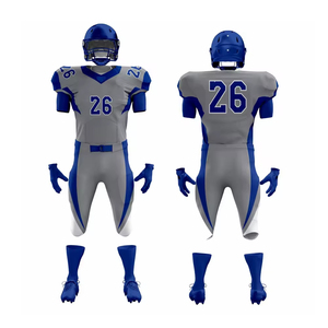 Conjunto de Uniforme de Fútbol Americano Personalizado de Alta Calidad OEM, Uniforme Deportivo Transpirable Más Vendido, Fabricante Ofrece Precio Razonable - Product Image 1