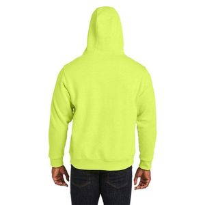 Felpa con Cappuccio Pesante da Uomo in Giallo Sicurezza 5XL - Con Fodera Climabloc, Comoda e Resistente - Product Image 2