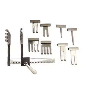 Ralph Surgical Ortho Spine Retractor Set Steel Handheld Includes 10 Blades for Neurosurgery Orthopedic Procedures By Dentavex - Product Image 1