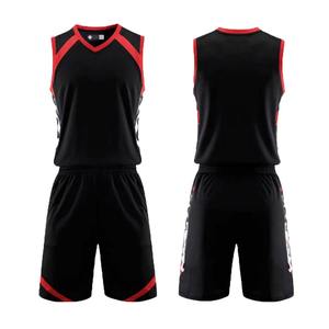 Tenue de basketball personnalisée 100% polyester, design sublimé, uniformes d'équipe de basketball, vêtements de basketball personnalisés - Product Image 1