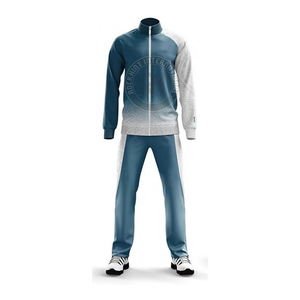 Survêtement en polyester et coton de haute qualité, tissu durable, design confortable, parfait pour l'entraînement, la course à pied et les vêtements décontractés - Product Image 4