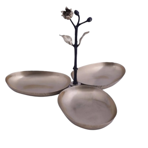 Bol en métal traditionnel indien classique, bol doré pour fruits secs, décoration de table, prix de gros - Product Image 5