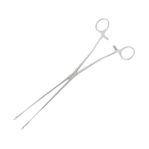 Pinzas Hemostáticas Torácicas Profesionales de Alta Calidad, Curvas, Mandíbula de 4 Pulgadas, Instrumentos Quirúrgicos de Acero Inoxidable de 12-1/8 Pulgadas - Product Image 1