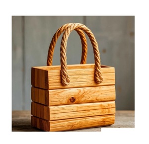 Bolso de Madera al por Mayor con Cierre de Latón y Correa de Cadena, Producto Hecho a Mano de Alta Calidad, Bolso de Madera Más Vendido - Product Image 5