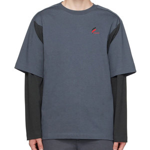 Camisa de Doble Capa, Tejido de Algodón Transpirable, Diseño en Capas, Ajuste Cómodo, Construcción Duradera, Ropa Casual Diaria - Product Image 1