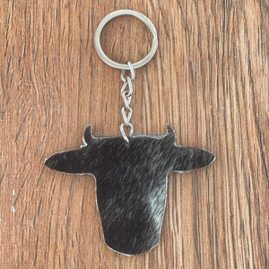 พวงกุญแจหนังวัวแบบใหม่พวงกุญแจหนังวัวพวงกุญแจหนังมีสไตล์พวงกุญแจหรูหราทำจากหนังรูปร่างที่เป็นเอกลักษณ์ - Product Image 2