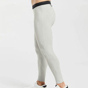 Leggings Deportivos para Hombre, Poliéster/Algodón, Transpirables, Ligeros, de Secado Rápido, Elásticos, Diseñados para Entrenamiento Físico, Deportes Diarios - Product Image 2