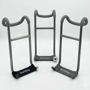 Haltères de musculation robustes en acier et caoutchouc pour la protection des épaules, équipement de fitness professionnel en gros - Product Image 2