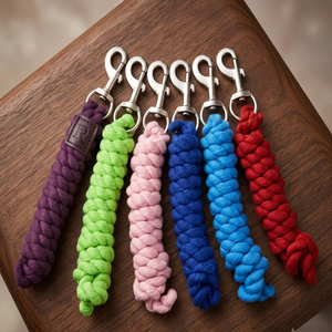 Cuerda de Nylon de Primera Calidad en Dos Tonos, Cómoda Cuerda para Caballos con Gancho de Seguridad de Latón Niquelado - Product Image 3