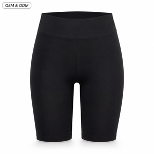 Shorts cyclistes taille haute personnalisés pour femmes OEM ODM Marque privée Yoga Gym Fitness Compression Activewear - Product Image 1