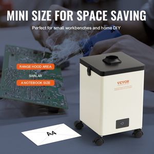 Extracteur de fumée de soudure 150W avec filtres à 3 étages, purificateur à forte absorption 332 m³/h, collecteur de poussière pour fumée de soudure - Product Image 6