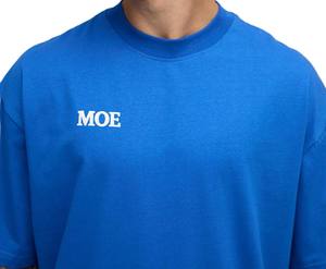 Camiseta Oversize de Algodón Grueso para Marcas de Marca Privada, Cuello Redondo, Estilo Urbano, Camisetas para Hombre, Suministro al por Mayor OEM - Product Image 3