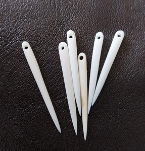 100% Best Buffalo Bone Needle Handmade Polished Traditional Craft <b>Sewing</b> Tool Durable Eco-Friendly MUAWIYAH HANDICRAFT - Product Image 3