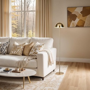 Lampadaire décoratif en laiton avec finition chromée amovible pour Diwali et les projets de salons et d'hôtels de luxe - Product Image 3