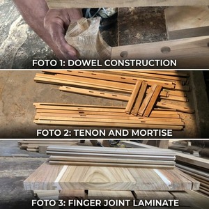 Estantería Abierta de Madera de Teca para Proyectos Hoteleros e Interiores Comerciales, Fabricada en Indonesia - Product Image 5