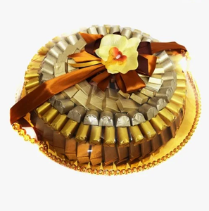 Plateau en laiton martelé avec bordure perlée, organiseur, plateau de rangement pour chocolats en laiton, qualité supérieure - Product Image 1