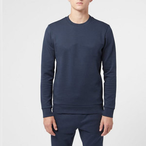 High Quality Factory Unisex OEM Crew Neck Pullover Blank Heavyweight 100% Cotton Custom logo Crewneck Oversized Men Sweatshirt - Product Image 3