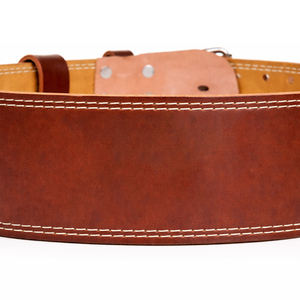 Ceinture de musculation réglable SAAR INDUSTRIES en cuir tanné robuste, antidérapante et respirante pour l'haltérophilie et la musculation, durable - Product Image 6