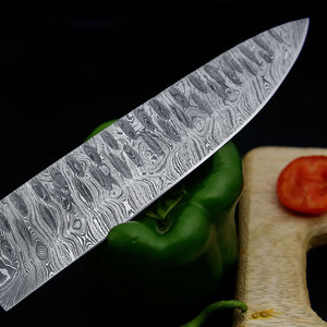 Ensemble de couteaux de cuisine professionnels en acier Damas, design élégant et raffiné, couteaux de chef, durables, performants et fiables pour la cuisine quotidienne - Product Image 5