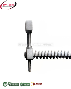 Spéculum buccal manuel en acier inoxydable Surtechs pour vétérinaires, 10 cm, réglable, instrument dentaire pour petits animaux - Product Image 5
