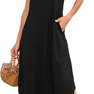 Women's Spring Summer Halter <b>Neck</b> Floral Printed Sleeveless A-Line Sexy Casual Breathable Midi Dresses for Fashion - Product Image 3