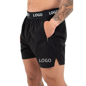 Pantalones Cortos Deportivos Ligeros para Hombre, con Bolsillos con Cremallera, de Secado Rápido, para Gimnasio, Entrenamiento - Product Image 3