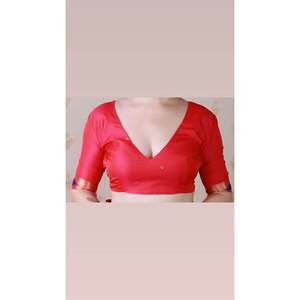 Sari de Seda Bandhani Paithani con Bordado Zari, Color Rosa Bebé, para Bodas - Product Image 1