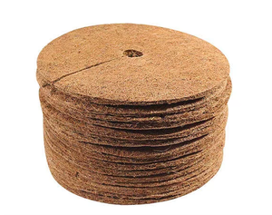 Premium Eco-Friendly <b>Coconut</b> Fiber Mulch Mats Tree Rings Hydroponics Farming Lightweight Organic Ready Use Control Moisture - Product Image 5