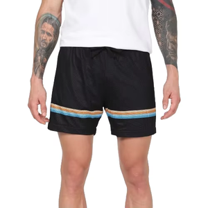 Shorts de sport en mesh pour hommes, respirants, pour l'entraînement, avec logo personnalisé, OEM, ODM, vente en gros, fabricant en gros - Product Image 4