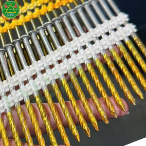3'' x 0.120 4000pcs <b>Plastic</b> <b>Strip</b> Nails Easy-to-Use with Round Head Smooth/Screw Shank Type | Clavos en tira plástica - Product Image 5
