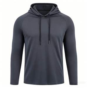 Sudadera Deportiva Larga de Punto para Hombre, de Secado Rápido, con Orificios para los Pulgares, para Correr, Hacer Ejercicio y Entrenamiento en Primavera - Product Image 3
