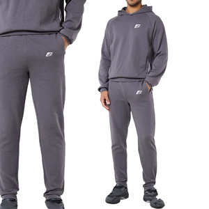 Conjuntos Deportivos Minimalistas al por Mayor, Sudaderas con Capucha y Pantalones Jogger, Ropa Deportiva Transpirable y Elegante, Proveedor de Fábrica de Producción de Ropa Masculina Personalizada OEM - Product Image 1