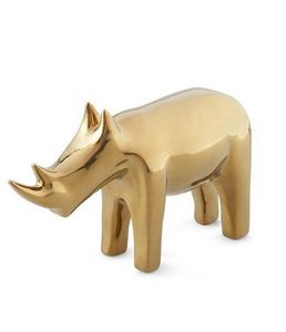 Contemporary Metal Elephant Figurine Handmade Artistic Sculpture for <b>Tabletop</b> Living Room Decor - Product Image 1
