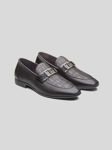 Zapatos Mocasines Clásicos para Hombre en Cuero Importado con Punta Redonda, Forro de Cuero DD, Plantilla Ortholite y TPU - Product Image 1