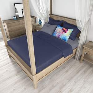 Taie d'oreiller standard méduse légère Super douce facile à entretenir ensembles de feuilles et de taies d'oreiller décoratives - Product Image 4