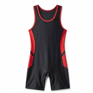 Trajes de lucha estilo profesional para hombres con soporte elástico, adecuados para entrenamiento y partidos. - Product Image 1