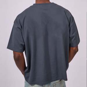 T-shirt personnalisé pour homme, imprimé, couleur unie, sublimation, séchage rapide, respirant, vente directe usine, sur mesure - Product Image 6