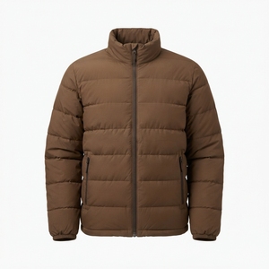 Chaquetas Acolchadas Personalizadas al por Mayor, Ropa de Invierno Casual para Hombre, Abrigos Acolchados Lisos y Cálidos, Venta Directa de Fábrica - Product Image 1