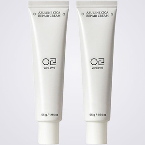ผลิตภัณฑ์ดูแลผิวหน้าเกาหลี WOLLYO Korean K-Beauty Azulene Cica Mark Cream ผลิตในเกาหลี 55 กรัม โลชั่นบำรุงผิวหน้า เซนเทลล่า เอเชียติก้า - Product Image 4