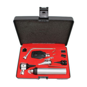 Set de Diagnóstico ENT de Fibra Óptica, Kit de Examen Médico Manual Reutilizable para Ojos, Oídos, Nariz y Garganta, Certificado CE ISO, OEM ODM - Product Image 3