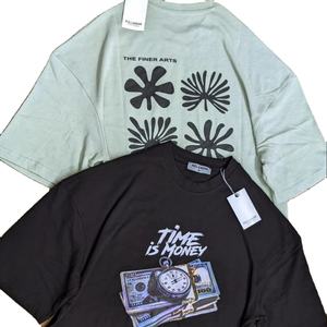 Ensemble de survêtement pour homme d'été, t-shirt à manches courtes en coton 100% tricoté, décontracté, respirant, séchage rapide, short de jogging - Product Image 2