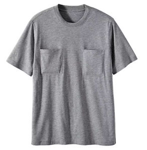 เสื้อยืดคอตตอนผู้ชายสั่งทำพิเศษ พิมพ์ลายสกรีน เสื้อยืดมีกระเป๋า ปักลายเชฟ เสื้อยืดสองกระเป๋าสำหรับผู้ชาย - Product Image 5