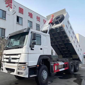 Sinotruk รถบรรทุกหนัก20-50ตันรถดัมพ์ดีเซล6x4ล้อขับเครื่องยนต์ Weichai สภาพใหม่ - Product Image 4