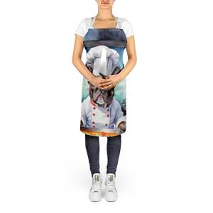 French Bulldog Printed Unisex Large Multicolor Kitchen <b>Apron</b> for Cooking Baking Crafts <b>Gardening</b>-Adults Only - Product Image 5