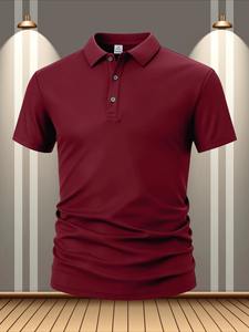 Polo uni ultra léger pour homme, respirant et anti-transpiration, idéal pour le fitness, la gym et la course à pied - Product Image 4