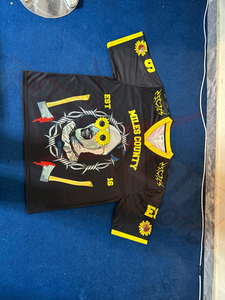 Camiseta de Fútbol Sublimada Personalizada del Condado de Miles, Unisex, Cuello en V, Ecológica, Transpirable, de Secado Rápido - Product Image 6