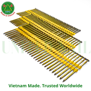 Clous en bande de 3'' x 0,131'' 4000 pièces Tête à carreaux Choix du Constructeur! Fabriqué en acier avec un tige lisse |   Clous sur bande plastique - Product Image 6
